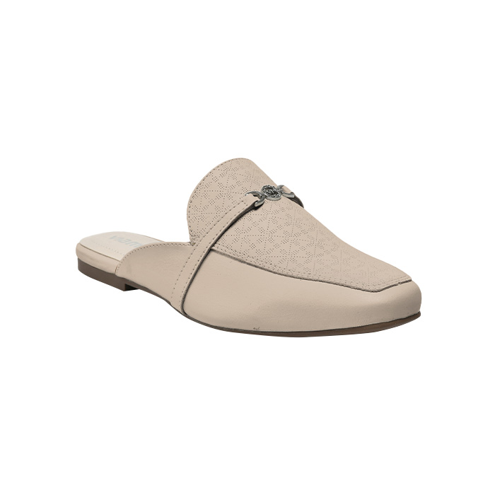 ZAPATO MULE VIA MARTE CREME