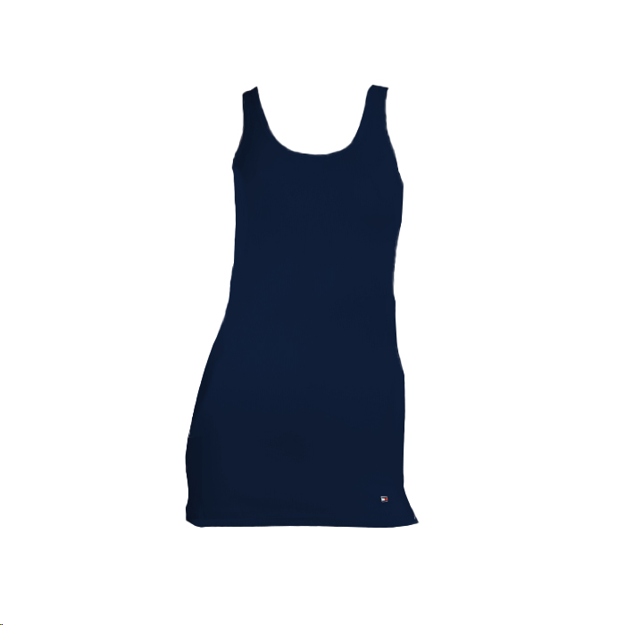 VESTIDO MANGA CORTA TOMMY HILFIGER MARINO