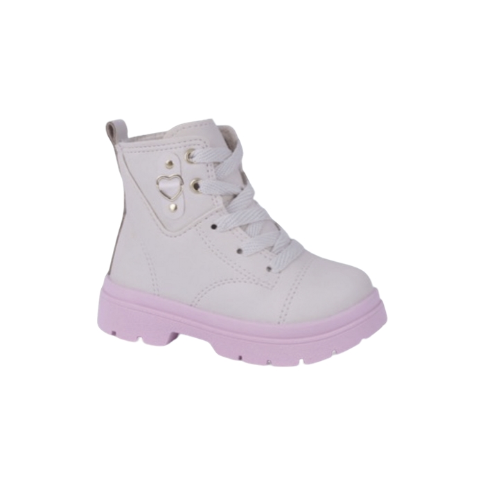 BOTA URBANO WORLD COLOR OFF WHITE ROSA