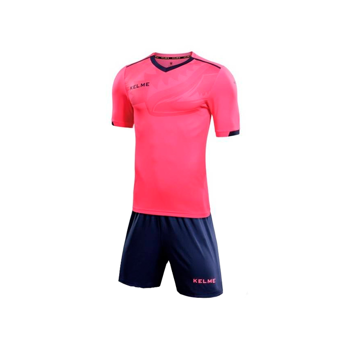 CONJUNTO KELME RED DARK METAL GRAY