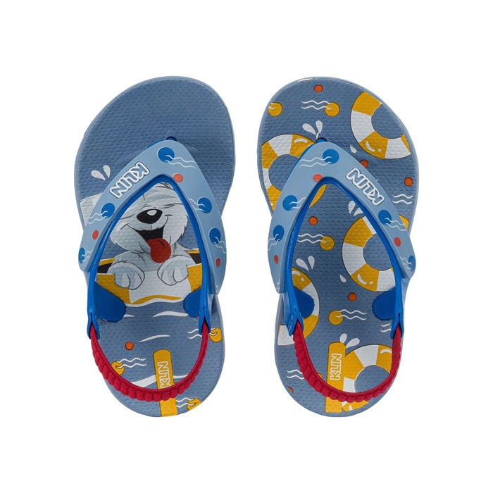 ZAPATILLA GOMA KLIN AZUL OCEANO CIAN - 10848