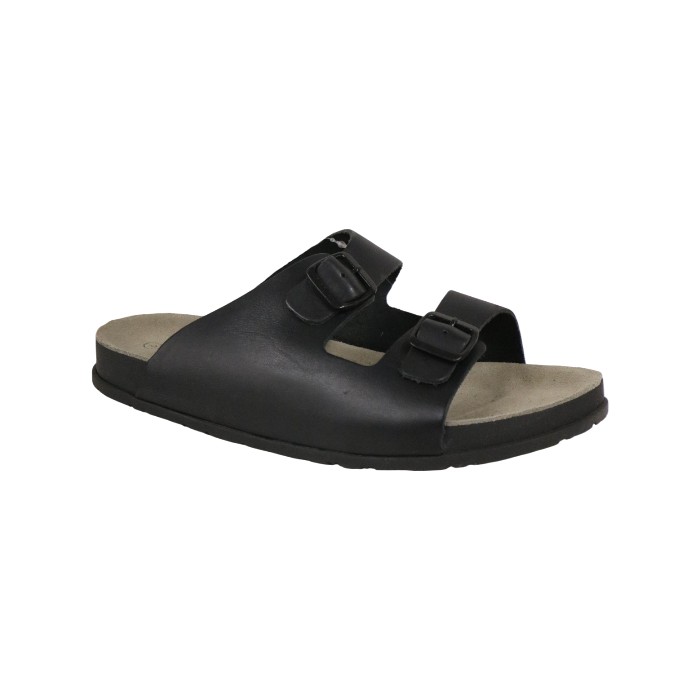 ZAPATILLA CUERO PATACHOCA NEGRO