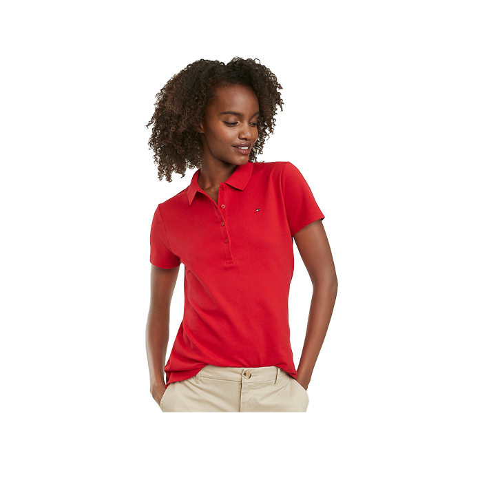 POLO TOMMY HILFIGER ROJO