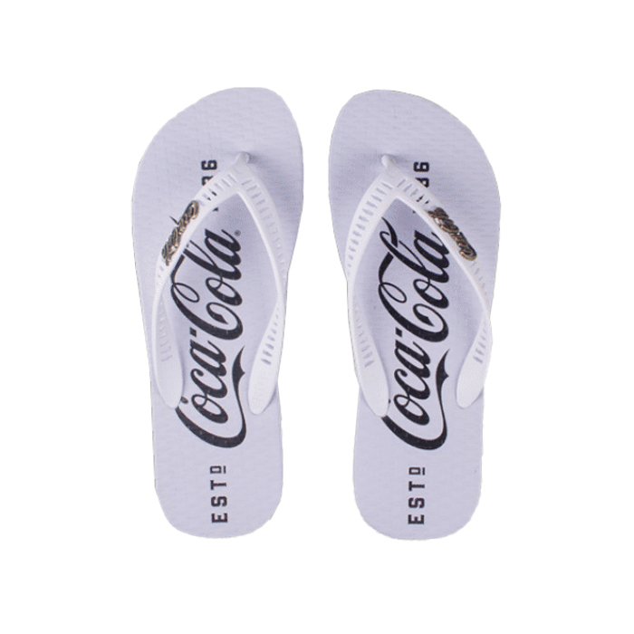 ZAPATILLA GOMA COCA COLA SHOES BRANCO - 33