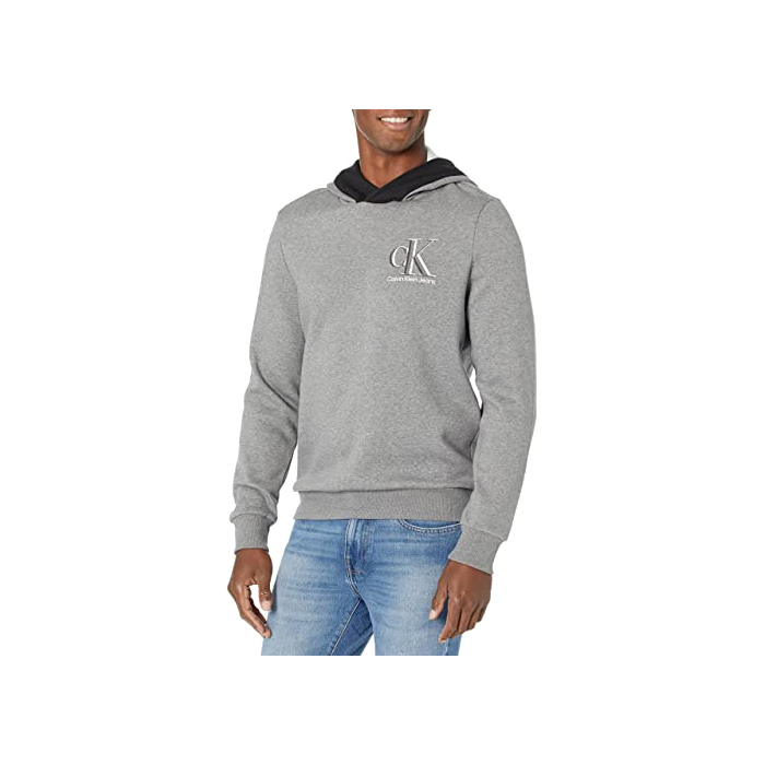 BUZOS SUDADERA CALVIN KLEIN GRIS