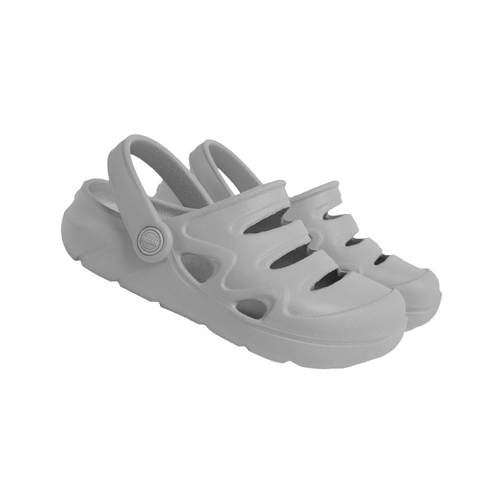 SANDALIA COMFORT OKEAN GRIS CLARO