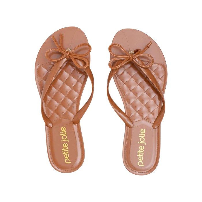 ZAPATILLA GOMA PETITE JOLIE DULCE DE LECHE - 10709