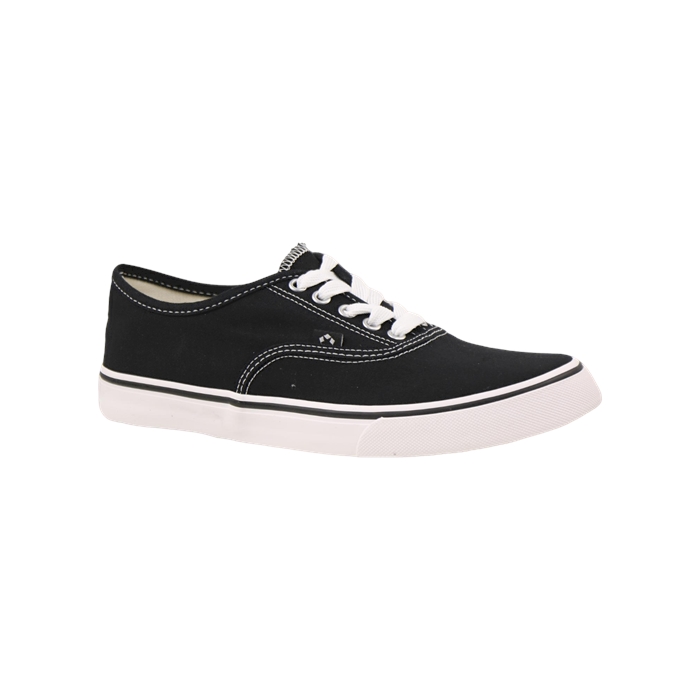 ZAPATO ESCOLAR STREET STAR PRETO BRANCO - 657
