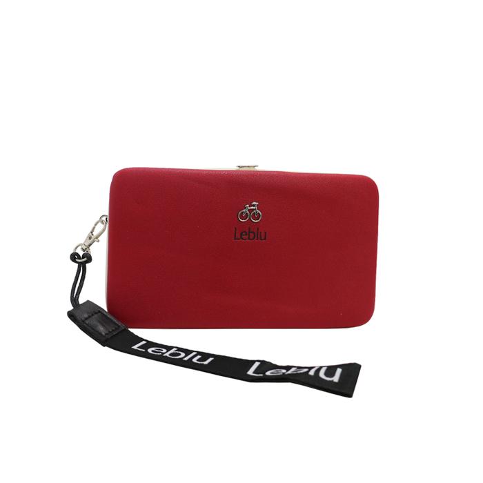 BILLETERA FEMENINA LEBLU ROJO