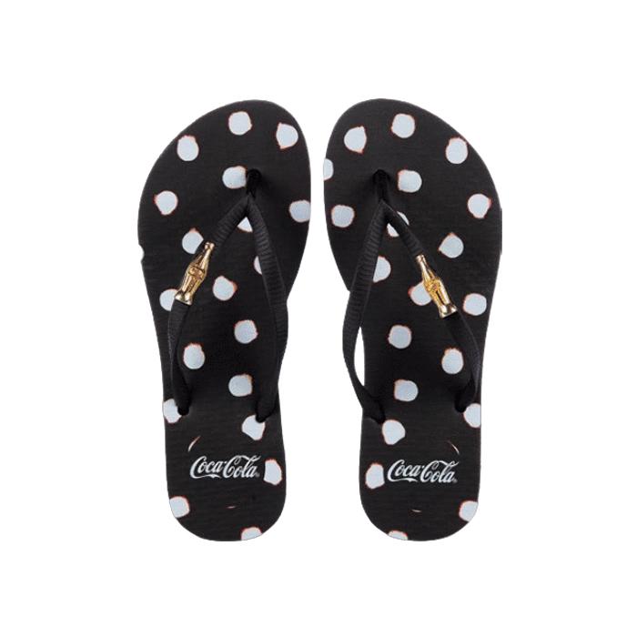 ZAPATILLA GOMA COCA COLA SHOES PRETO